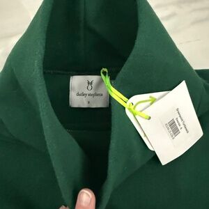 Dudley Stephens Greenpoint Turtleneck in Vello Fleece, Small, New With Tags